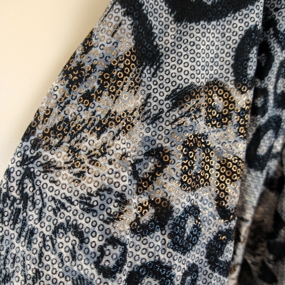 Sugar & Spice Leopard Print Cold Shoulder Dress - Picture 7 of 10